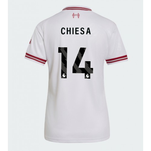 Liverpool Federico Chiesa #14 Vieraspaita Naiset 2026-27 Lyhythihainen